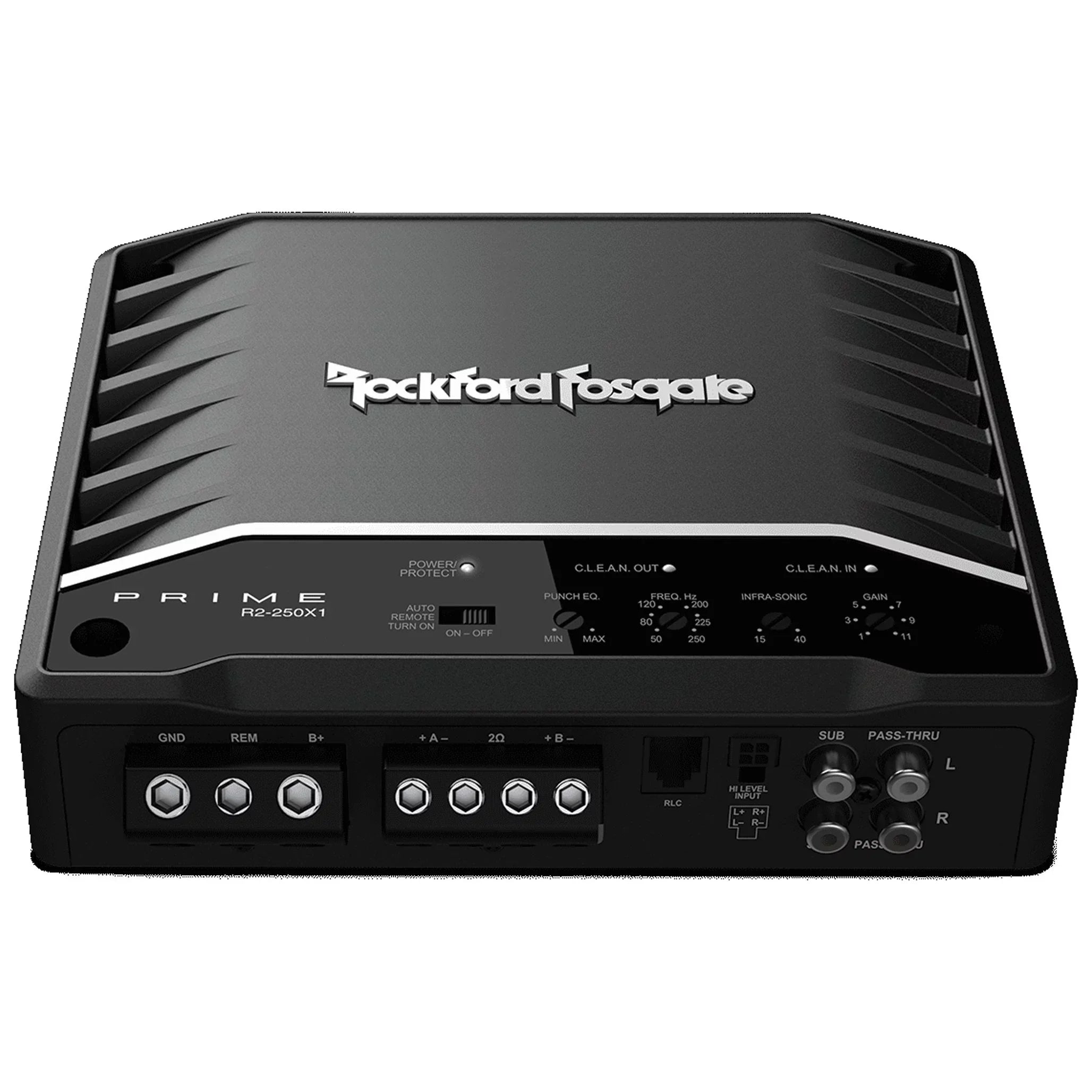 Rockd Fosgate R2-250X1 Prime 250-Watt Full Range Class D Mono Amplifier