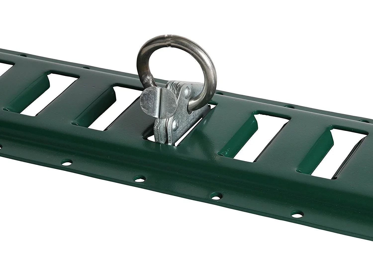 DC Cargo Mall 10-Pack Heavy Duty Steel E-Track O Ring Tie-Down Anchors w/ E Track Spring Fitting Attachments, O-Rings, Tie Down Cargo Loads to ETrack TieDown System in Trailer, Truck, Van, Pickup