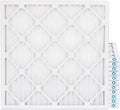 18X18x1 MERV 11, MPR 1000 Pleated Furne 1" Air Filters By Pamlico. Case Of 12. Size: 17-3/4 X 17-3/4 X 3/4