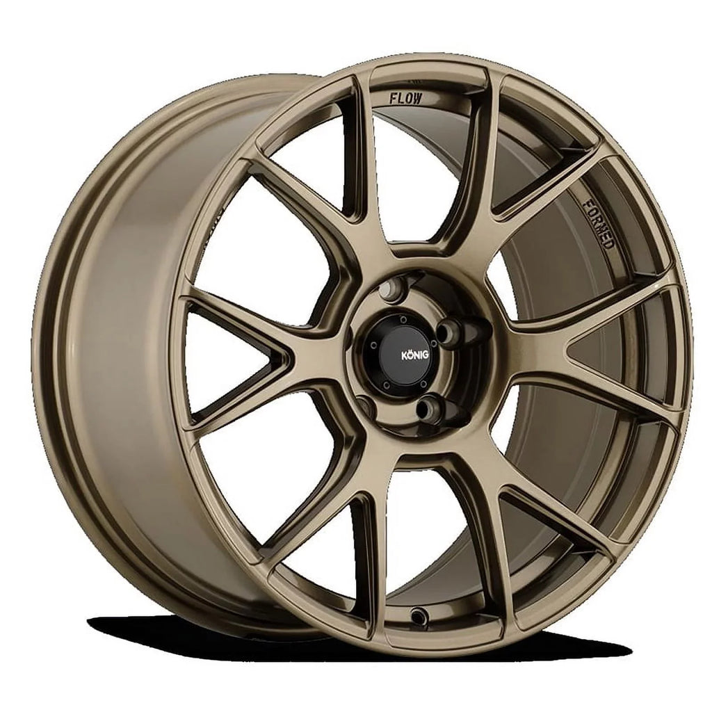Konig 56BZ Amplim 17x8 5x114.3 +40et Gloss Bronze Wheel