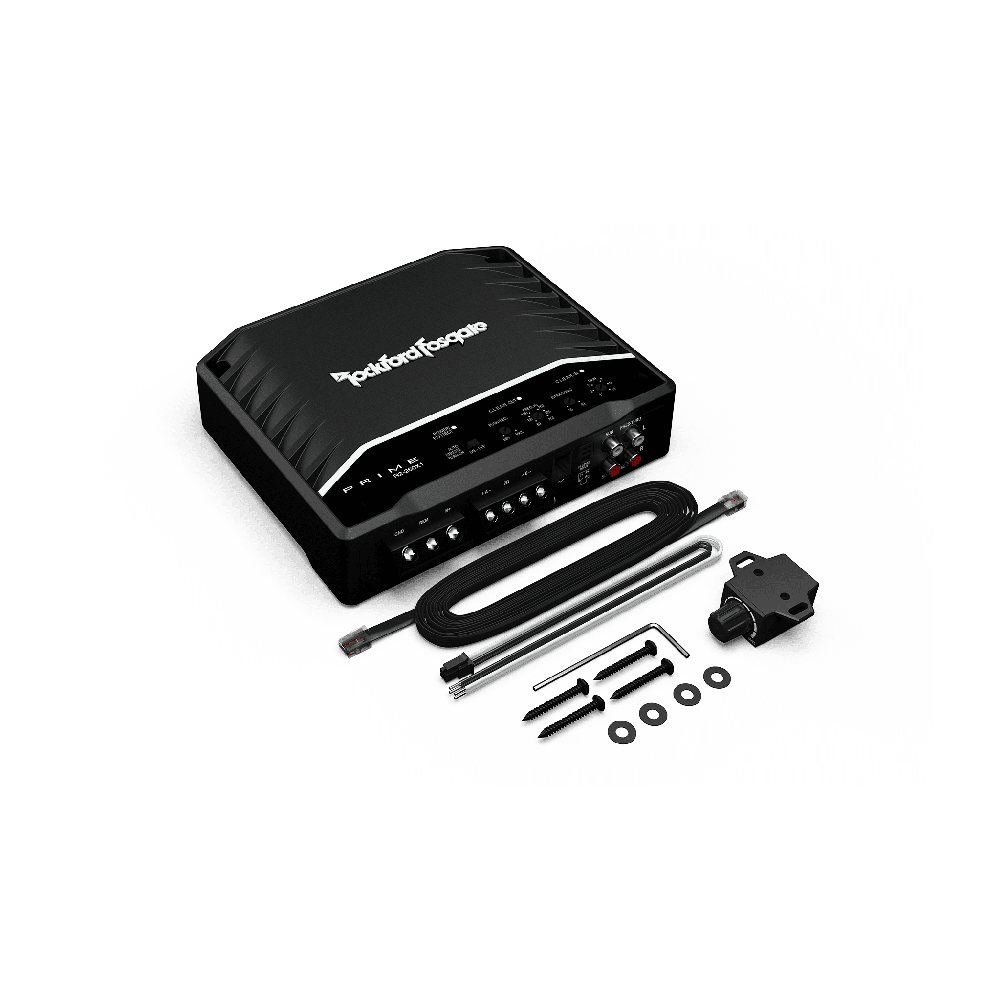 Rockd Fosgate R2-250X1 Prime 250-Watt Full Range Class D Mono Amplifier