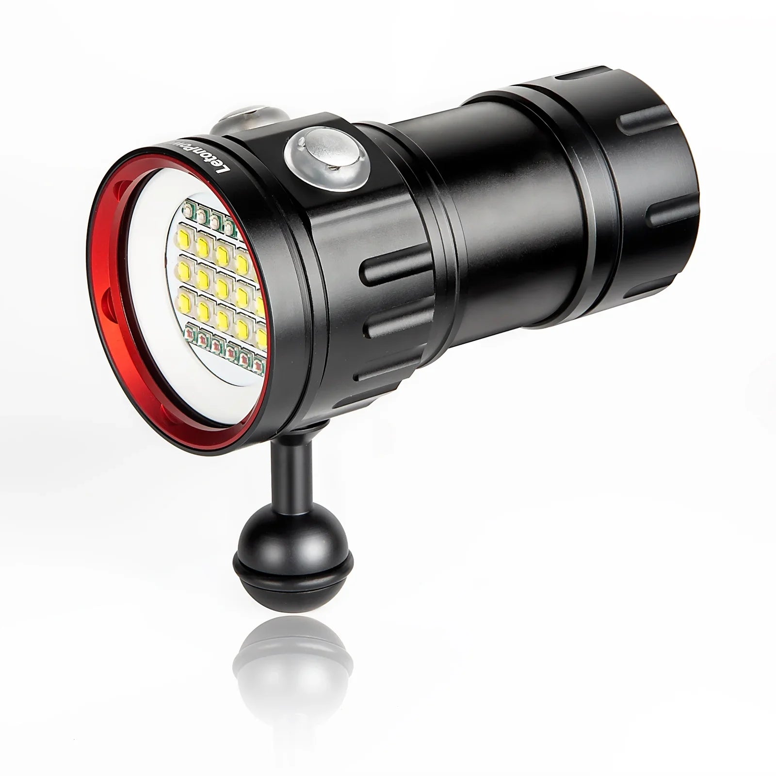 B15 Dive Light Underwater Flashlight 8000Lumens Underwater Video Lights 80m Scuba Dive Light Diving Flashlight Under Water Sports,Underwater Video Shooting and Photography