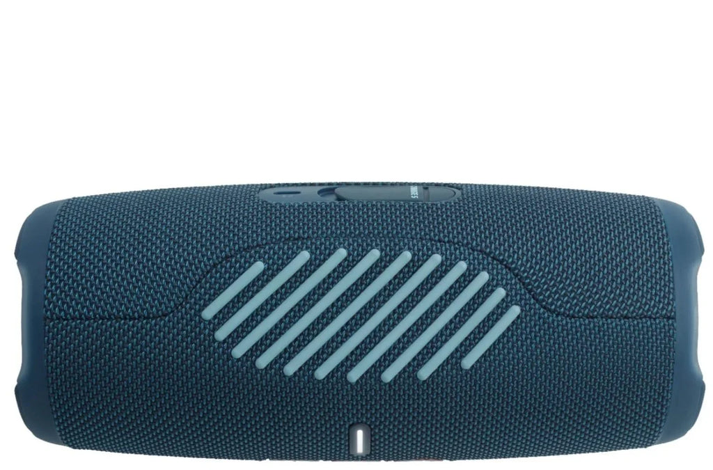 JBL Charge 5 Bluetooth Speaker, IP67 Waterproof Bundle with Deluxe CCI Hardshell Protective Case (Blue)