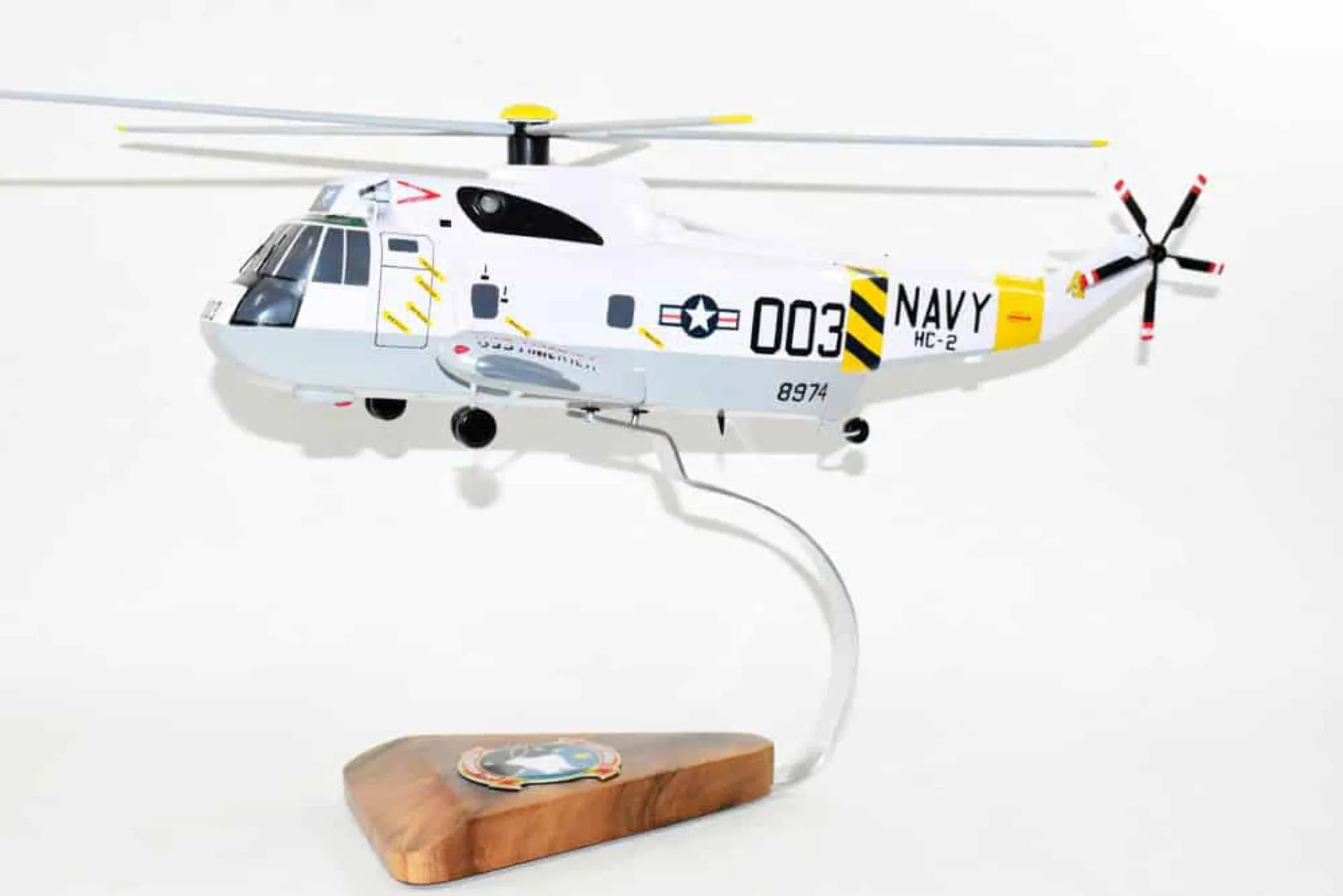 Sikorsky® SH-3 SEA KING™, HC-2 Fleet Angels (1974), 16 Mahogany Scale Model