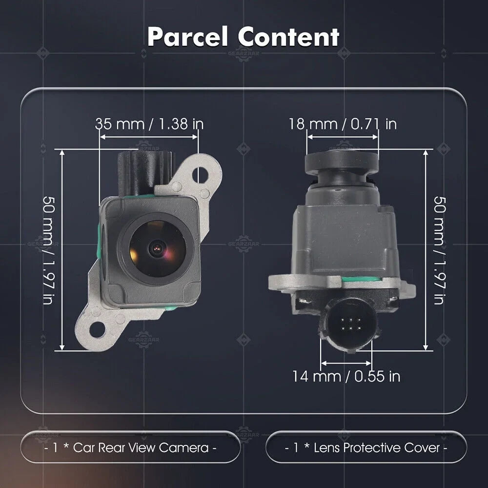 Replacement Rear View Camera For 13-17 Dodge RAM 6-Pin Plug Clear Image Easy Backup Solution