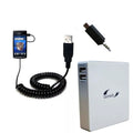 Gomadic High Capacity Rechargeable External Battery Pack suitable the Sony Ericsson LT15i - Portable Charger with TipExchange Technology