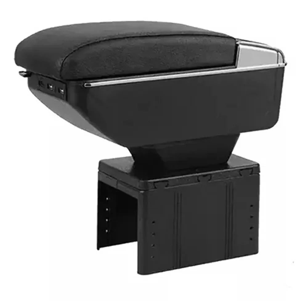 Nebublu Car accessories: armrest box,Box Leather Rest Universal 7 USB Cushion Universal 7 Rest Cushion Universal Car 7 USB Cup Armrest Box Leather Rest Cushion