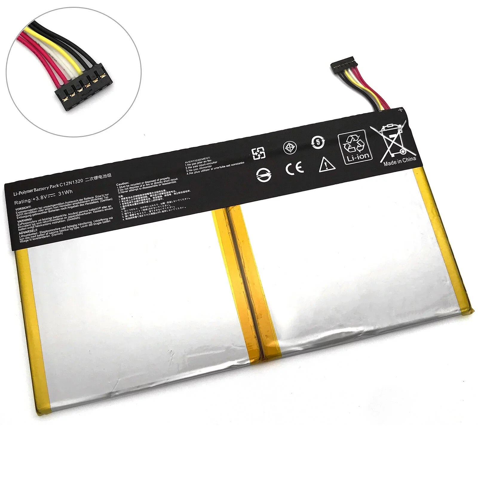 Battery For ASUS Transmer T100TA-DK048H T100TA-DK053H T100TAF-DK001B C12N1320