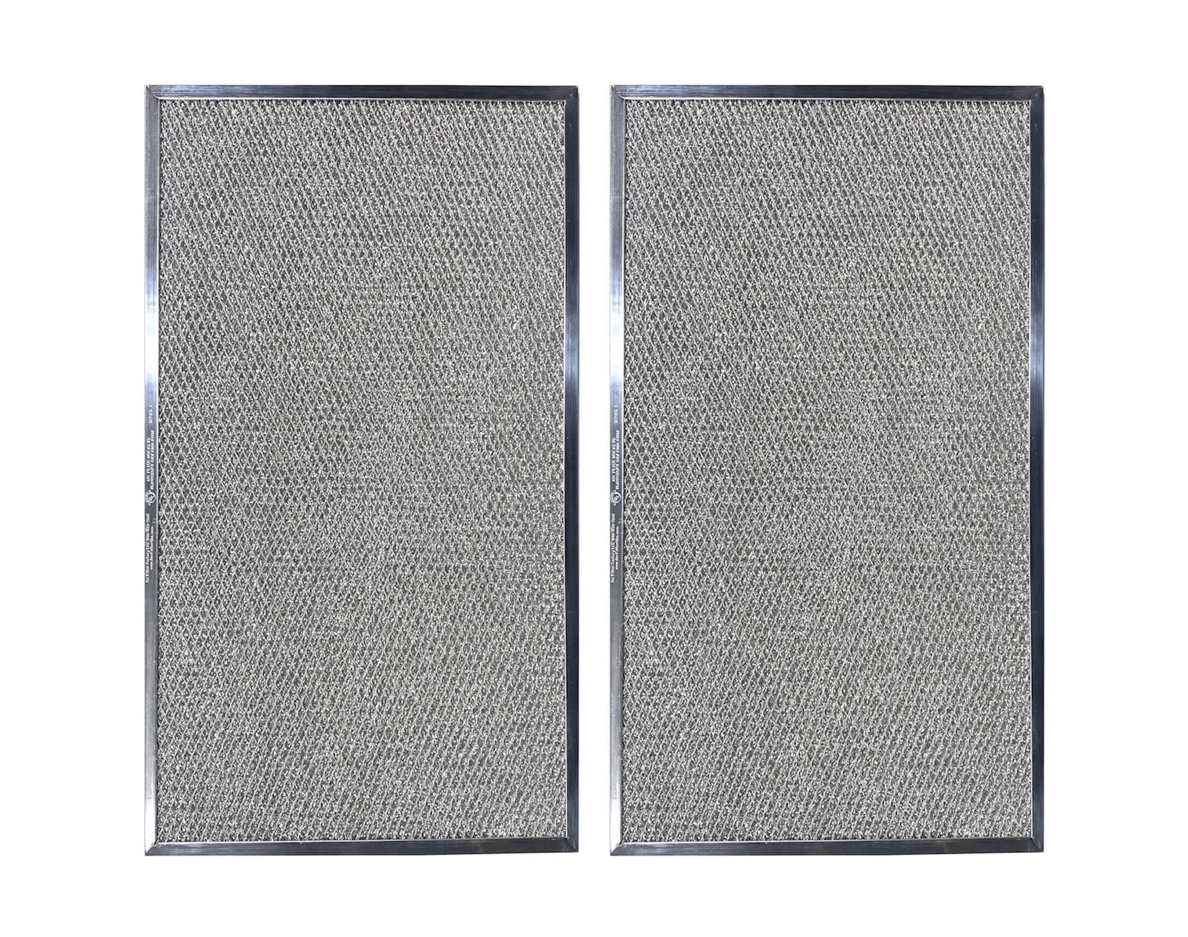 2-Pack 123324‐004, 123324004, TRN123324004 with Trion Aluminum Furnace HVAC Pre/Post Filters By Air Filter Factory