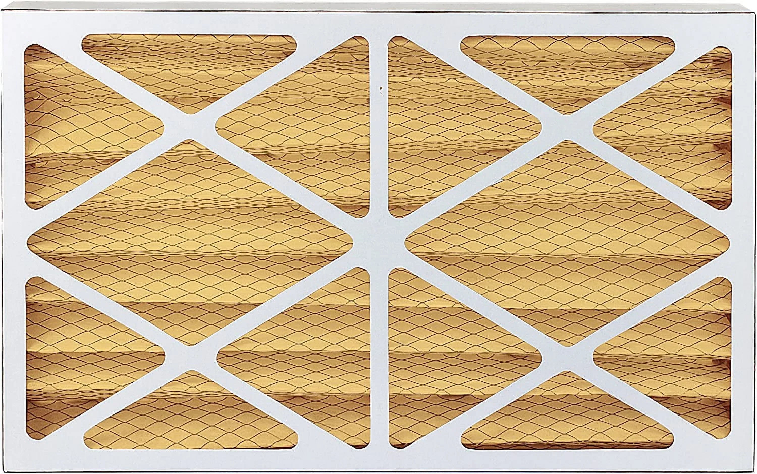 Filterbuy 16x30x4 MERV 11 Pleated HVAC AC Furnace Air Filters (3-Pack)