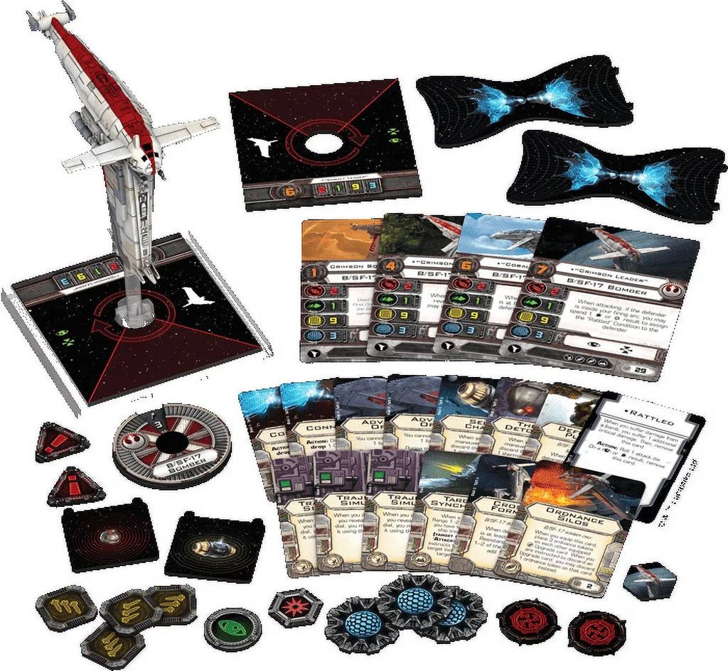 Star Wars: X-Wing - Resistance Bomber Expansion Pack, Ages 14 and up. From Asmodee