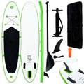 Dcenta Inflatable Paddle Board Set Beach Surfing Board with Oar, Fin, Hand Pump, Kit and Carrying Bag Surfboard Adults