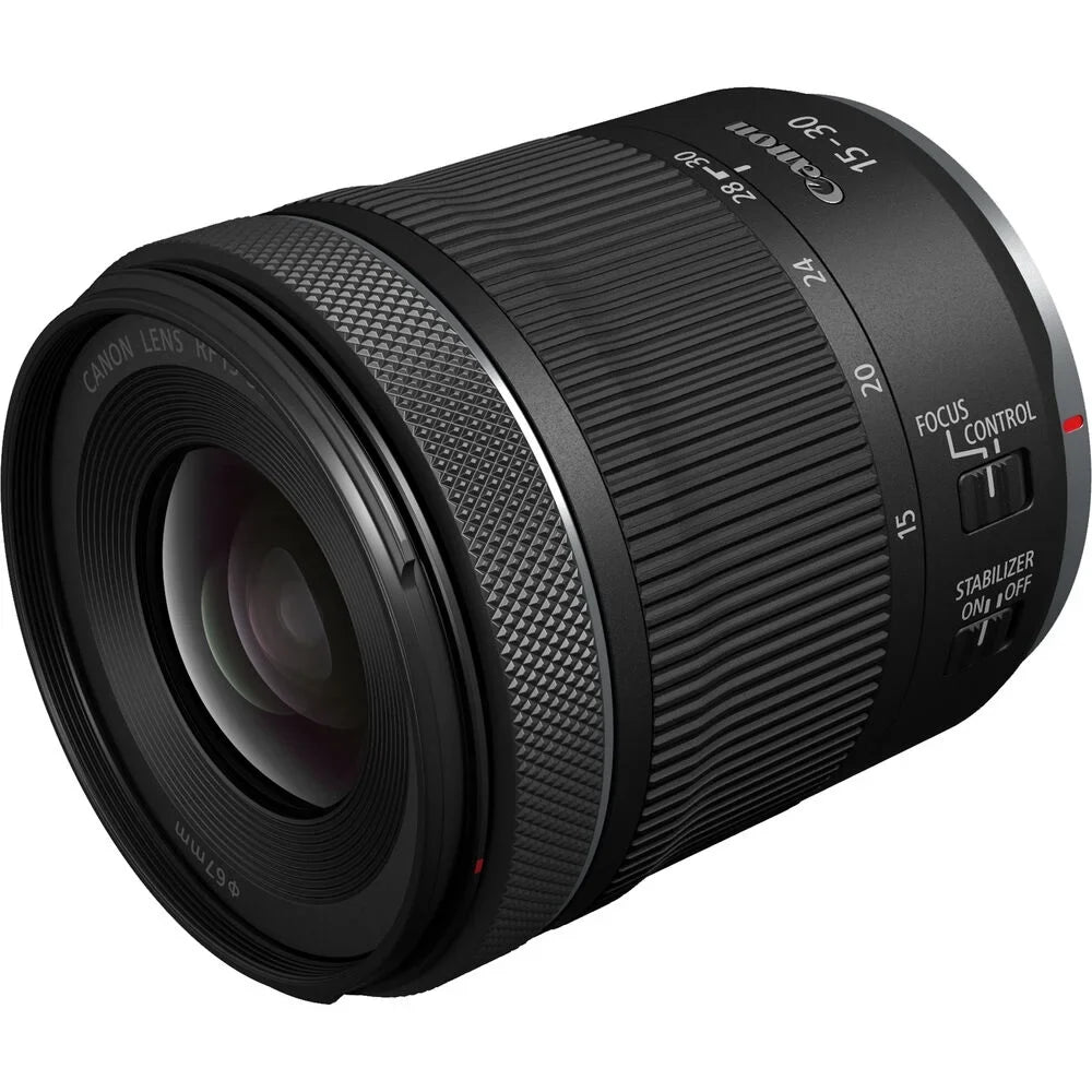 Canon RF 15-30mm f/4.5-6.3 IS STM Lens with Filter kit + Cleaning Kit + More