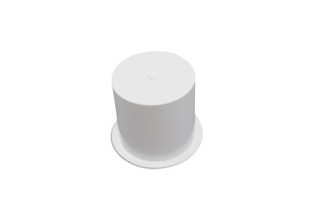 8 Cup Holder Plastic Pocket Recessed Drop In Insert Universal Ship RV Car Truck Sofa Game Table Marine Pontoon Motorhome Camper White