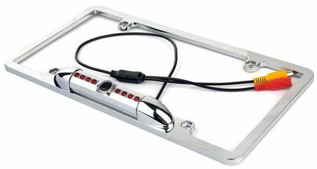 FOR KENWOOD DNN991HD DNN-991HD NIGHT VISION COLOR REAR VIEW CAMERA SILVER FRAME