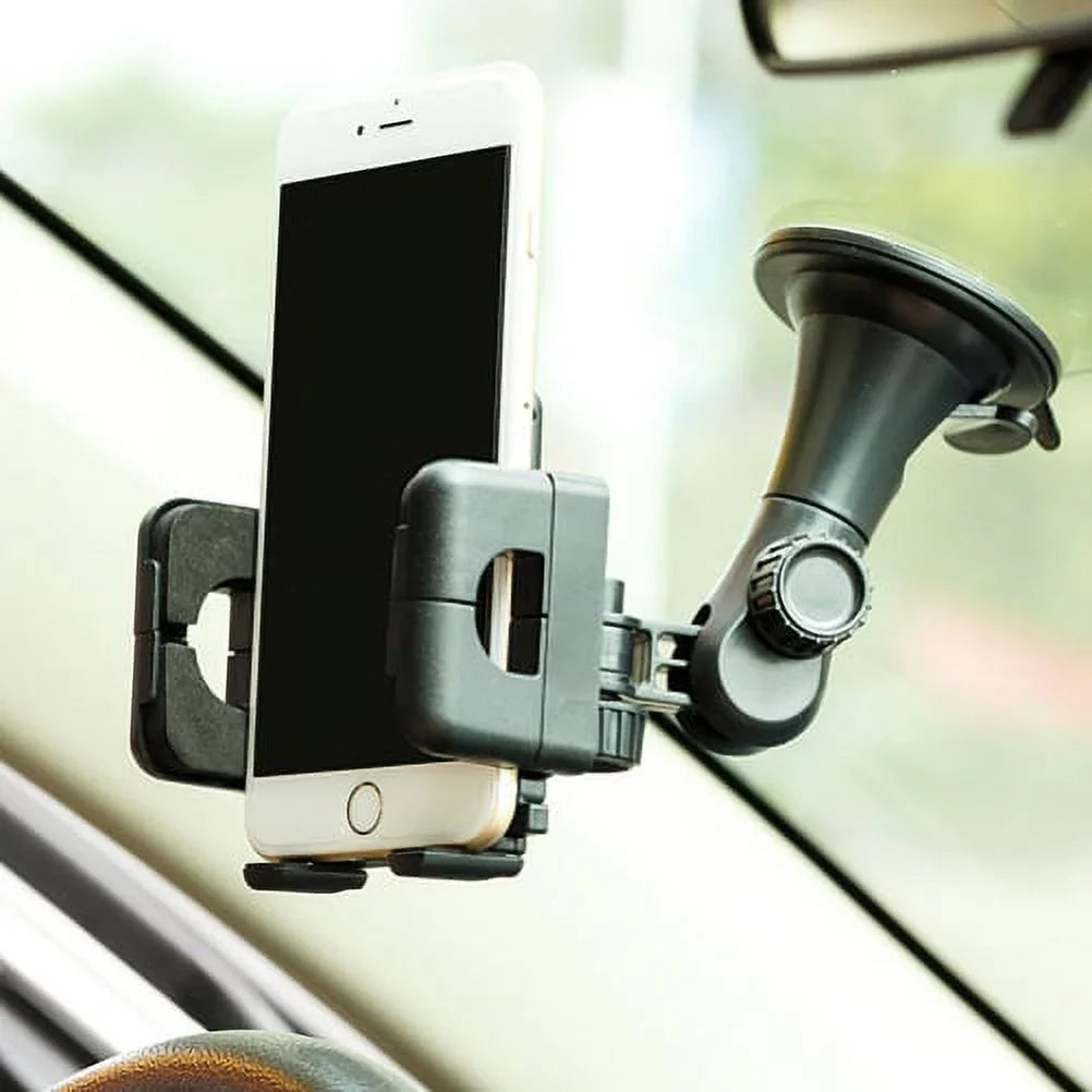 USB Cable w Car Mount, Retractable Type-C Charger, Dash Windshield Holder N2Z Samsung Galaxy A9 A50 A20 A10e - Sonim XP8 XP3 - Sony Xperia 5 10 Plus 1 - Xiaomi Redmi Note 7, Mi Mix 2 9T 9
