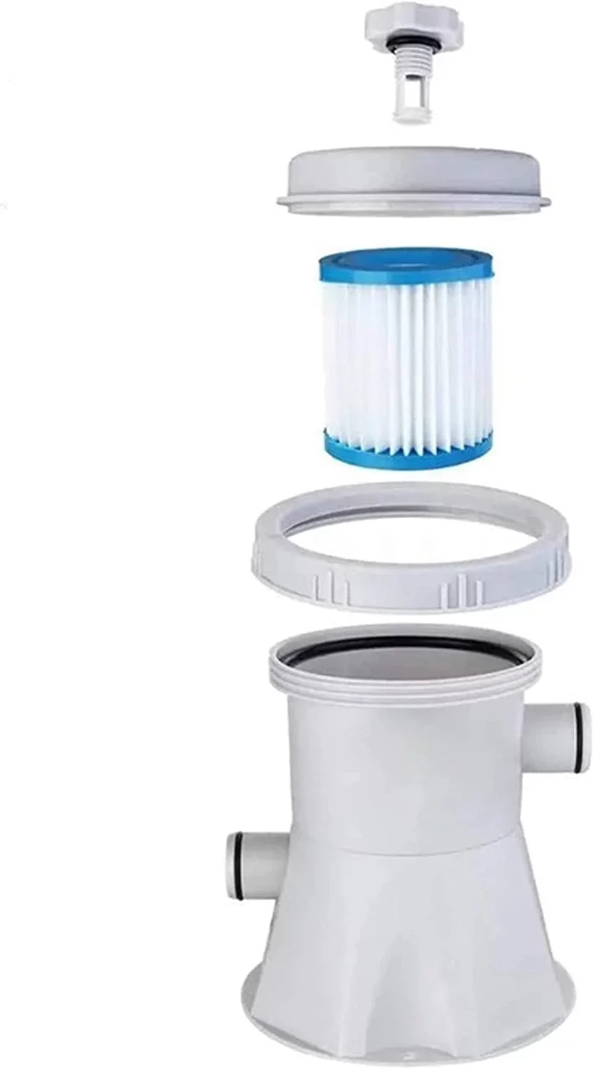 INTSUPERMAI Electric Swimming Pool Filter Pump Water Cleaning Tool Above Ground Pools
