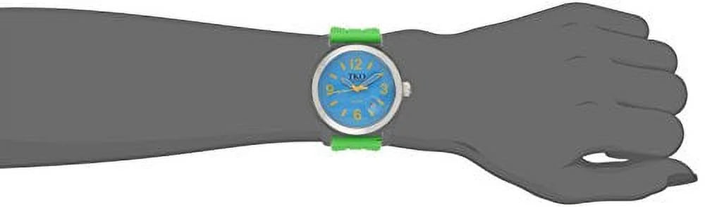 ORLOGI Women's TK558-NGR Milano Junior Acrylic Case Blue Dial Watch