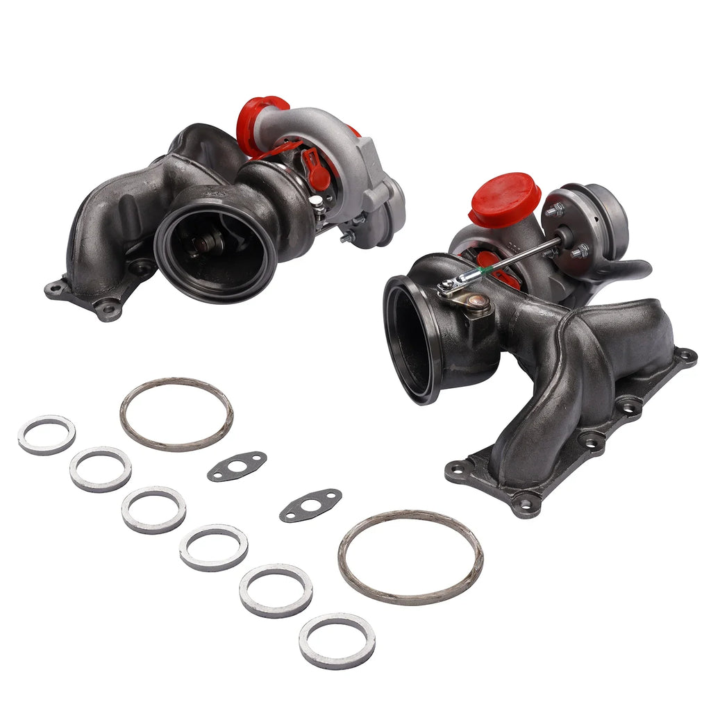 Pair Turbocharger Upgrade BMW N54 E90 E91 E92 E93 335i 335xi 3.0L 2007-2010 TD04L 17T 11654555419 11654555418 4913107041 4913107031