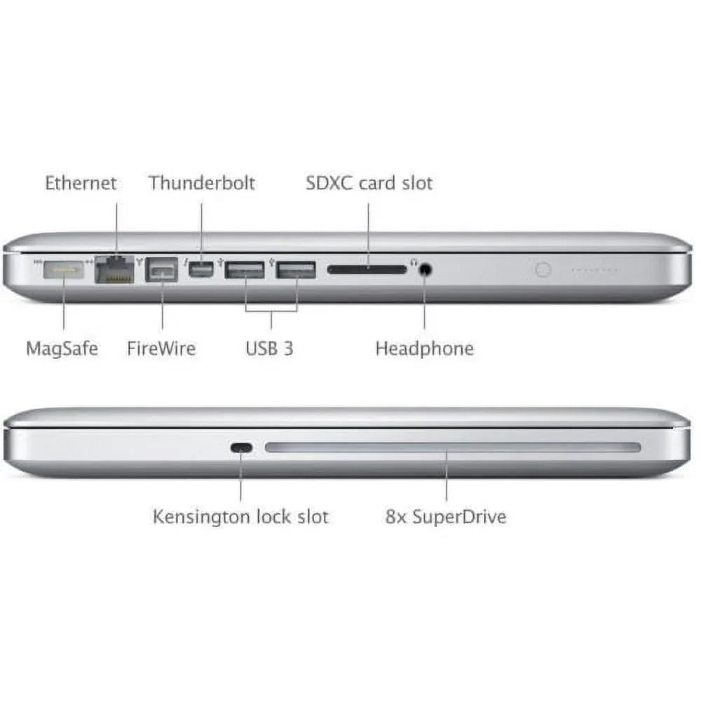 Restored Apple MacBook Pro Core i5 2.5GHz 4GB RAM 500GB HD 13 - MD101LL/A (Refurbished)