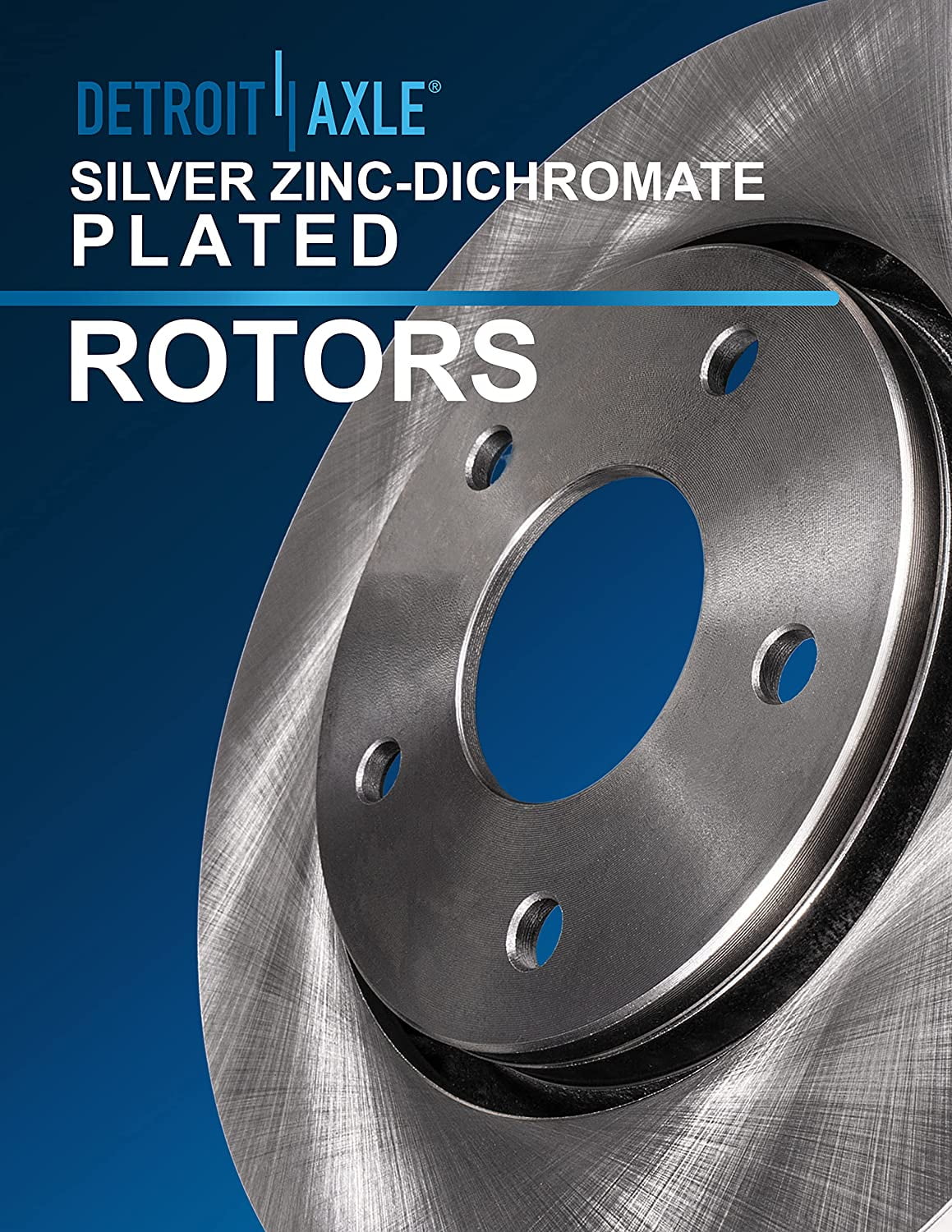 Detroit Axle - Rear Brake Kit 2003-2011 Ford Crown Victoria Mercury Grand Marquis, 2003-2004 Mercury Marauder Brake Rotors and Ceramic Brakes Pads Replacement: 11.61" Rotors