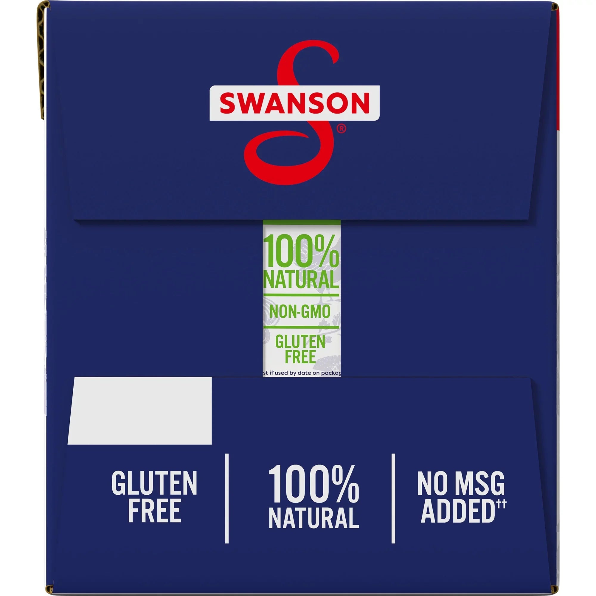 (6 Pack) Swanson Natural Goodness 33% Less Sodium Chicken Broth, 32 oz Carton