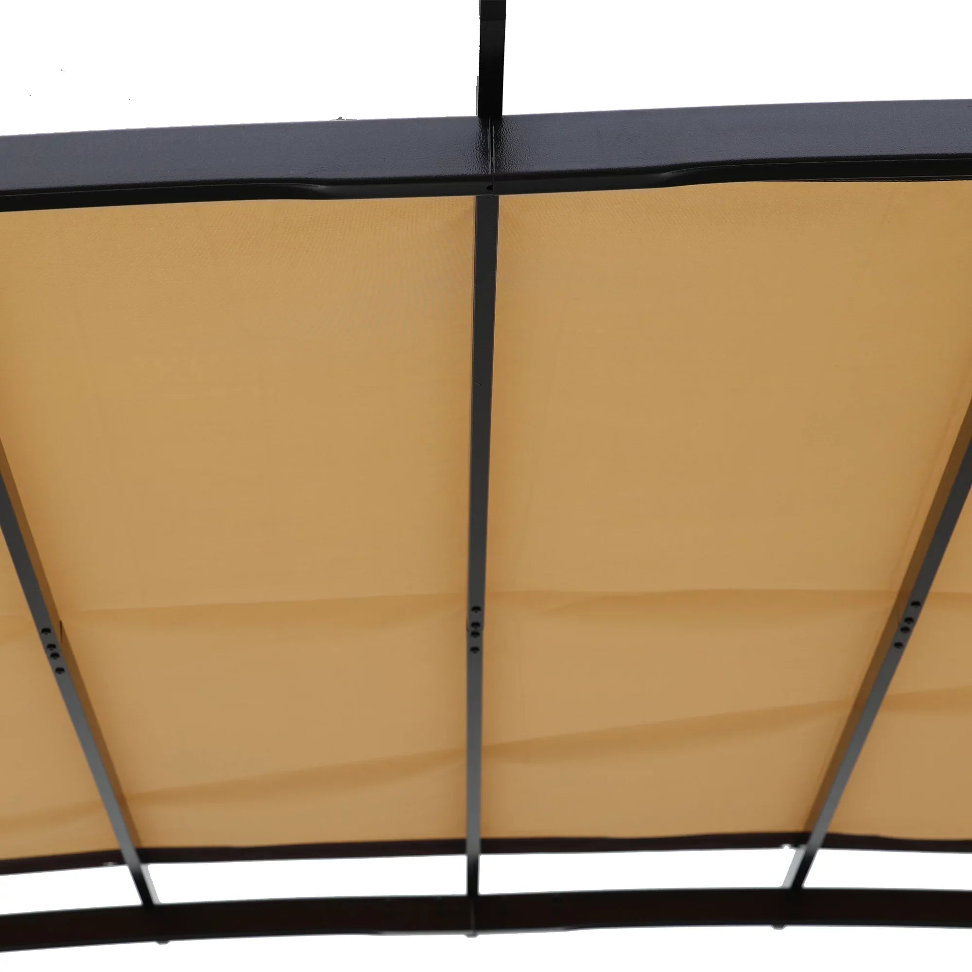 Universal Canopy Coating Replacement 12x9 Ft Curved Outdoor Pergola Structure