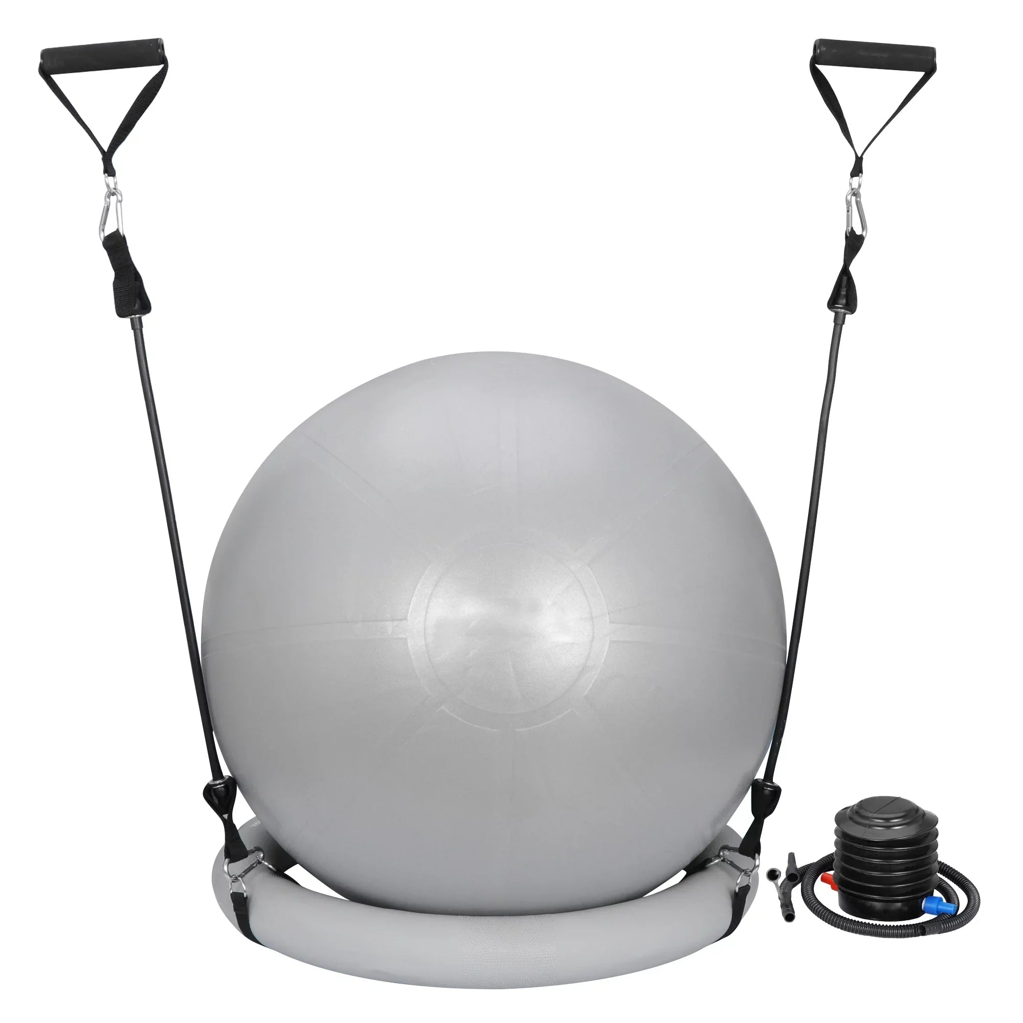 ZENSTYLE Exercise Ball Fitness Balls Stability Ball Anti- Burst Yoga,Pilates, Birthing, Balance & Fitness with Workout Guide & Quick Pump