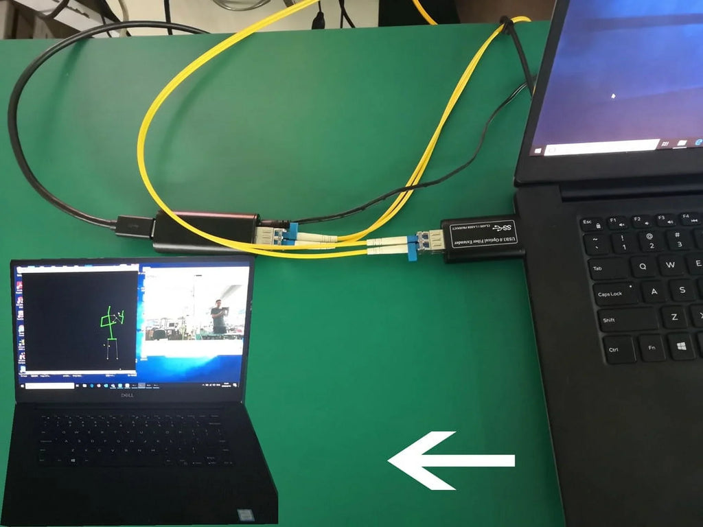 Transwan Mini USB 3.0 Fiber Extender to Max 250 Meters over Single-mode Fiber w/ SFP module, Support 5Gbps Speed