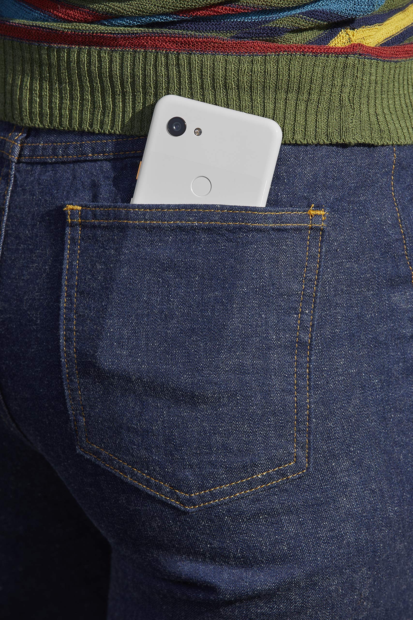 Pre-Owned Google Pixel 3A (2019) G020F 64GB (5.6" inch, GSM, 4G/LTE, CDMA) Factory Unlocked Smartphone - International Version (Clearly White) (Refurbished)