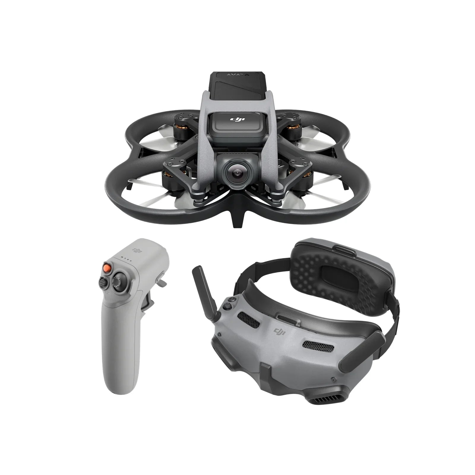 DJI Avata Explorer Combo w/ Goggles Integra & Motion Controller 2 with FMK Bundle