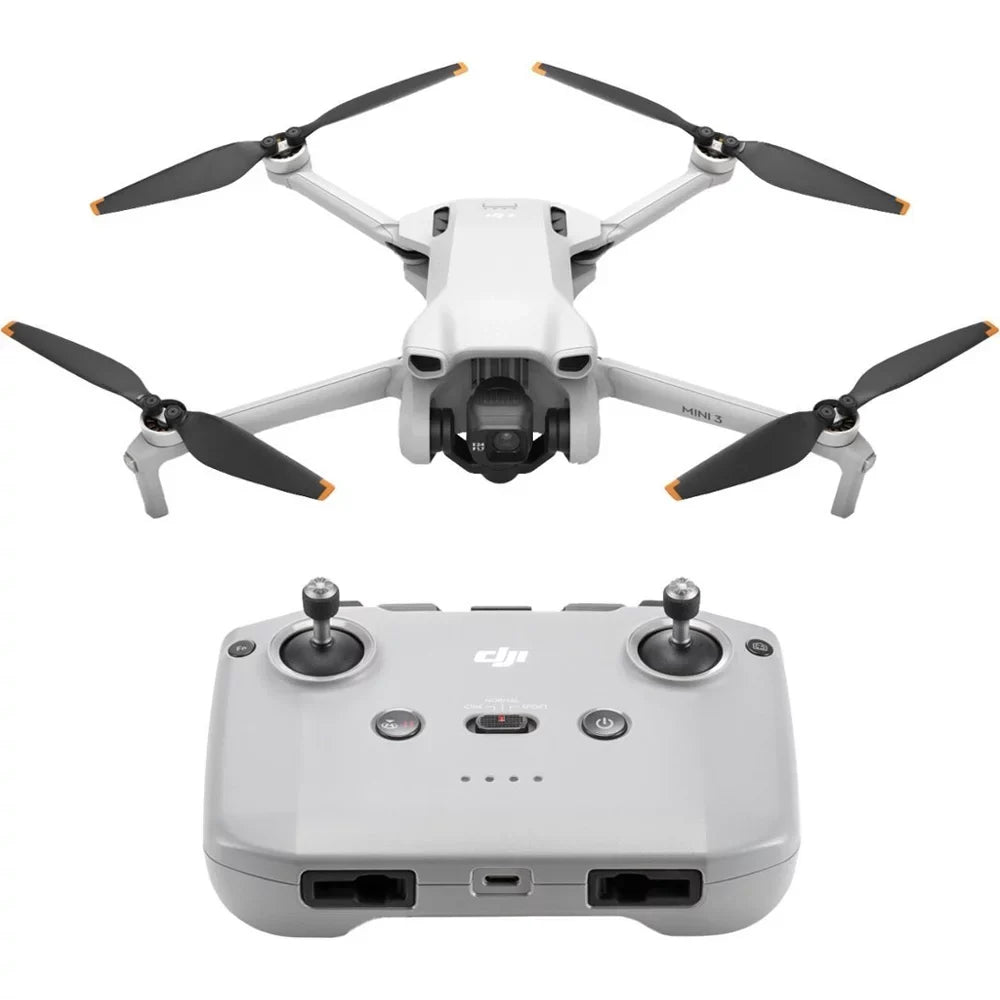 Open Box DJI Mini 3 - Lightweight and Foldable Mini Camera Drone with 4K HDR Video, 38-Min Flight Time, True Vertical Shooting, and Intelligent Features