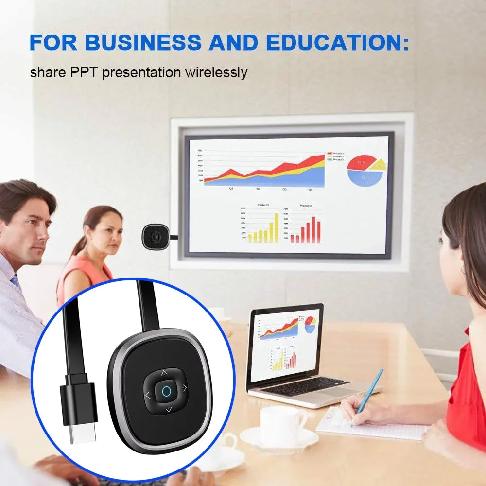 Motor Genic 5G/2.4G WIFI HDMI 4K Screen Wireless Display Adapter Airplay Miracast Dongle