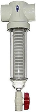 Rusco / Vu-Flow 2 Inch 250 Mesh Spin Down Sediment Water Filter 50 GPM With One Additional Replacement Screen
