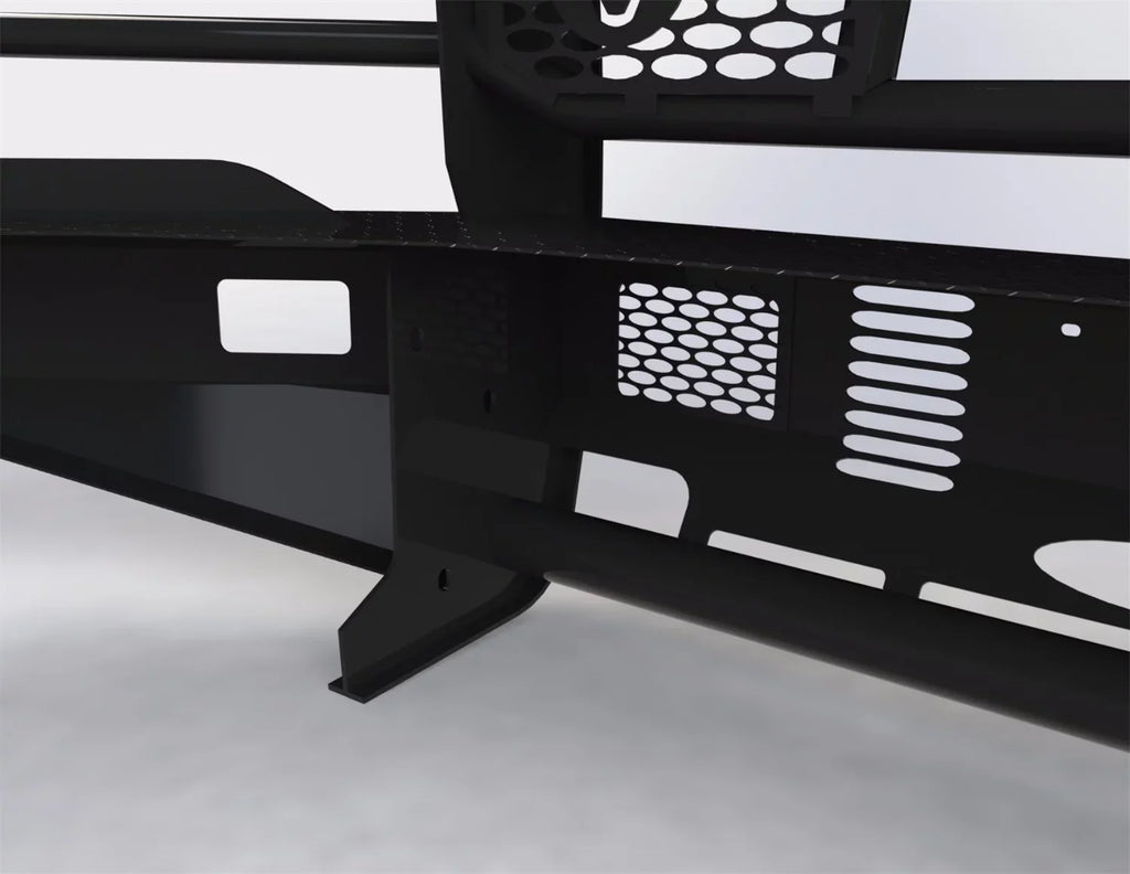 Ranch Hand FSF18HBL1 Summit Series Front Bumper; Retains Factory Tow Hook; Camera Access; Fits select: 2019 FORD F150 SUPERCREW, 2018 FORD F150
