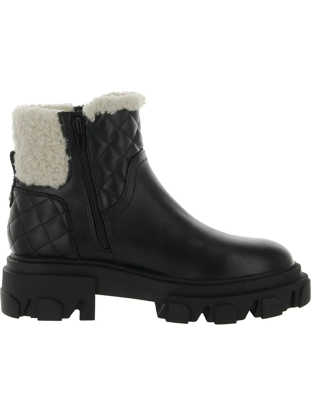 NINE WEST Colbee3 Ankle Women/Adult shoe size Women 8 Boots COLBEE3-BLK Black Leather