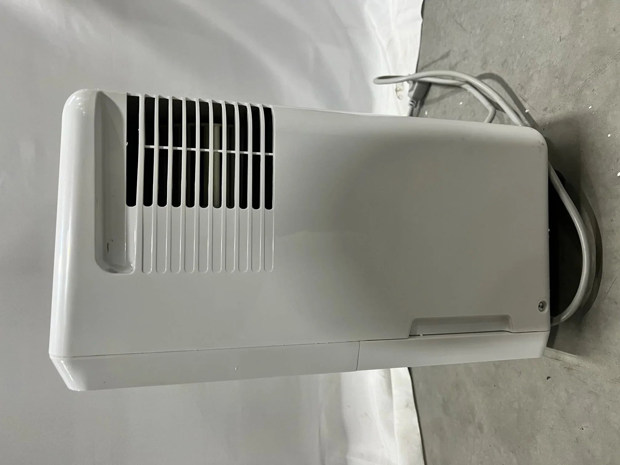 Open Box Arctic King 45 Pint Dehumidifier Washable Filter For Home & Basement - White