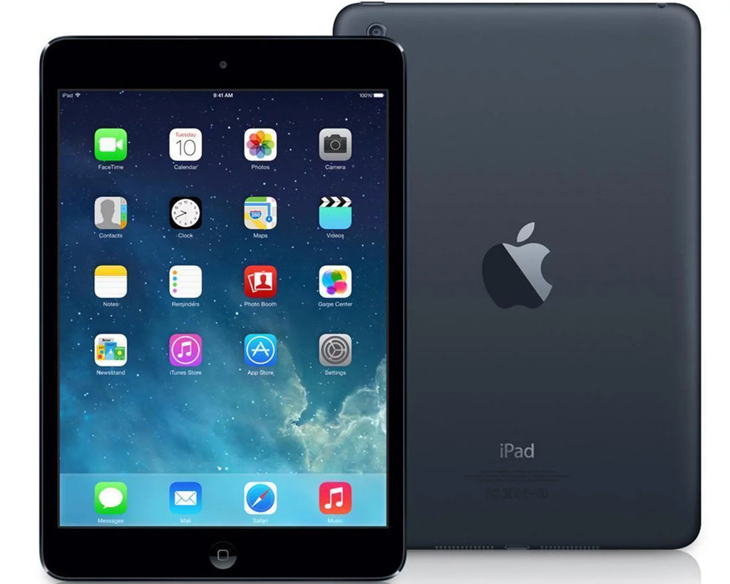 Restored Apple iPad Mini (1st Gen, 2012), 16GB, Black/Space Gray, WiFi, Case & Tempered Glass Screen Protector included (Refurbished)