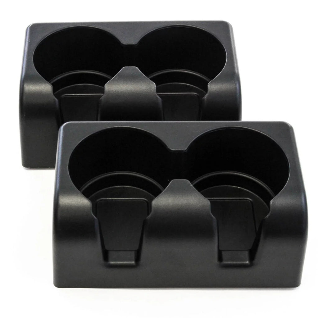 Red Hound Auto 2 with Chevy GMC Colorado Canyon 2004-2012 Bench Seat Black Cup Drink Holder Drink Beverage Replaces 19256630