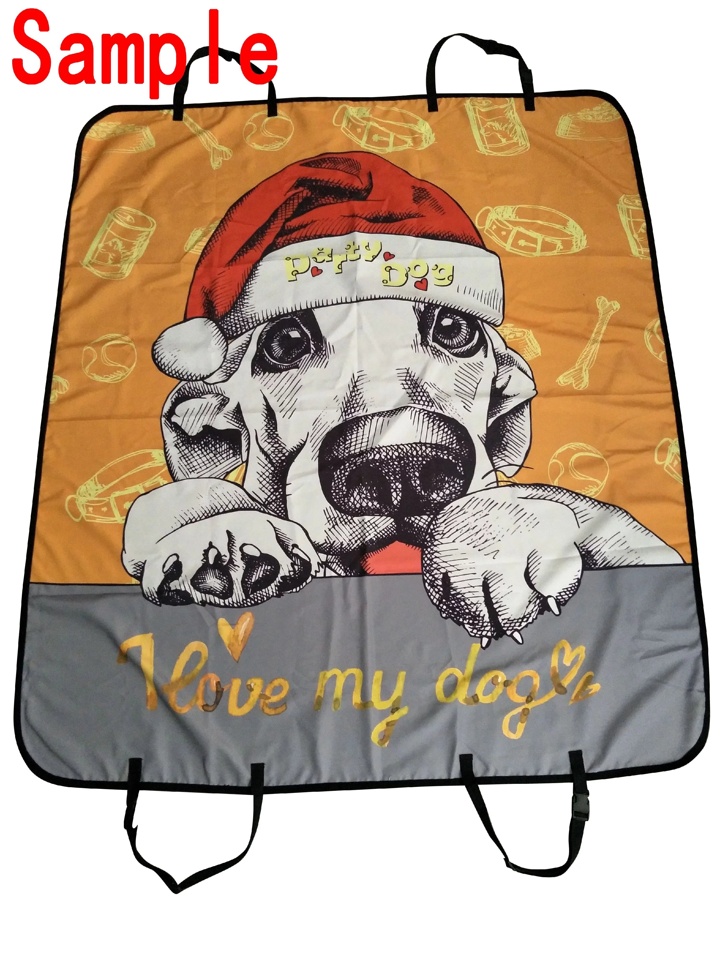 GCKG Tropical Beach Pet Car Seat Wrap Dog Car Seat Mat Hammock Cargo Mat Trunk Mat For Cars Trucks and SUV 54x60 inches