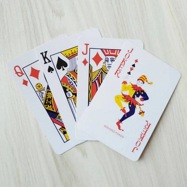 Like Sports Fitness Balanced Cross-country Score Poker Playing Card Index Game