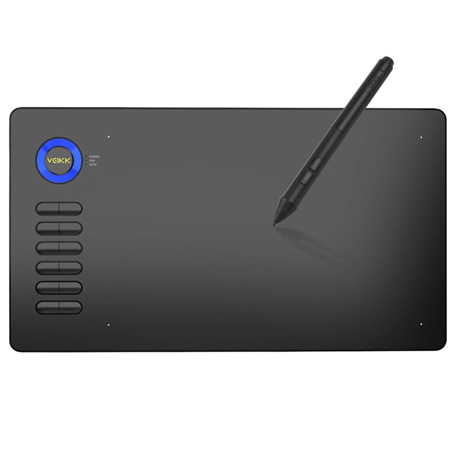 VEIKK Tablet,10x6in 8192 12 Tablet 10x6in 8192 A15 Tablet Windows Android 12 10x6inch 250rps 5080lpi Laptop Pc 12 5080lpi Resolution Tablet 8192 Sensitivity Battery-free 8192 Sensitivity