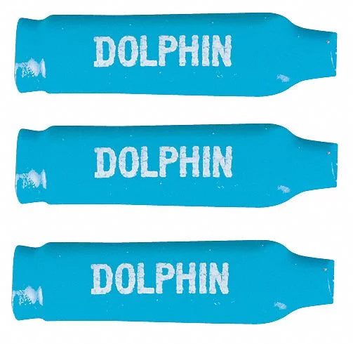 Dolphin Components InsulDsplConn,Blue,Run Tap,PVC,PK100 DC-100-S