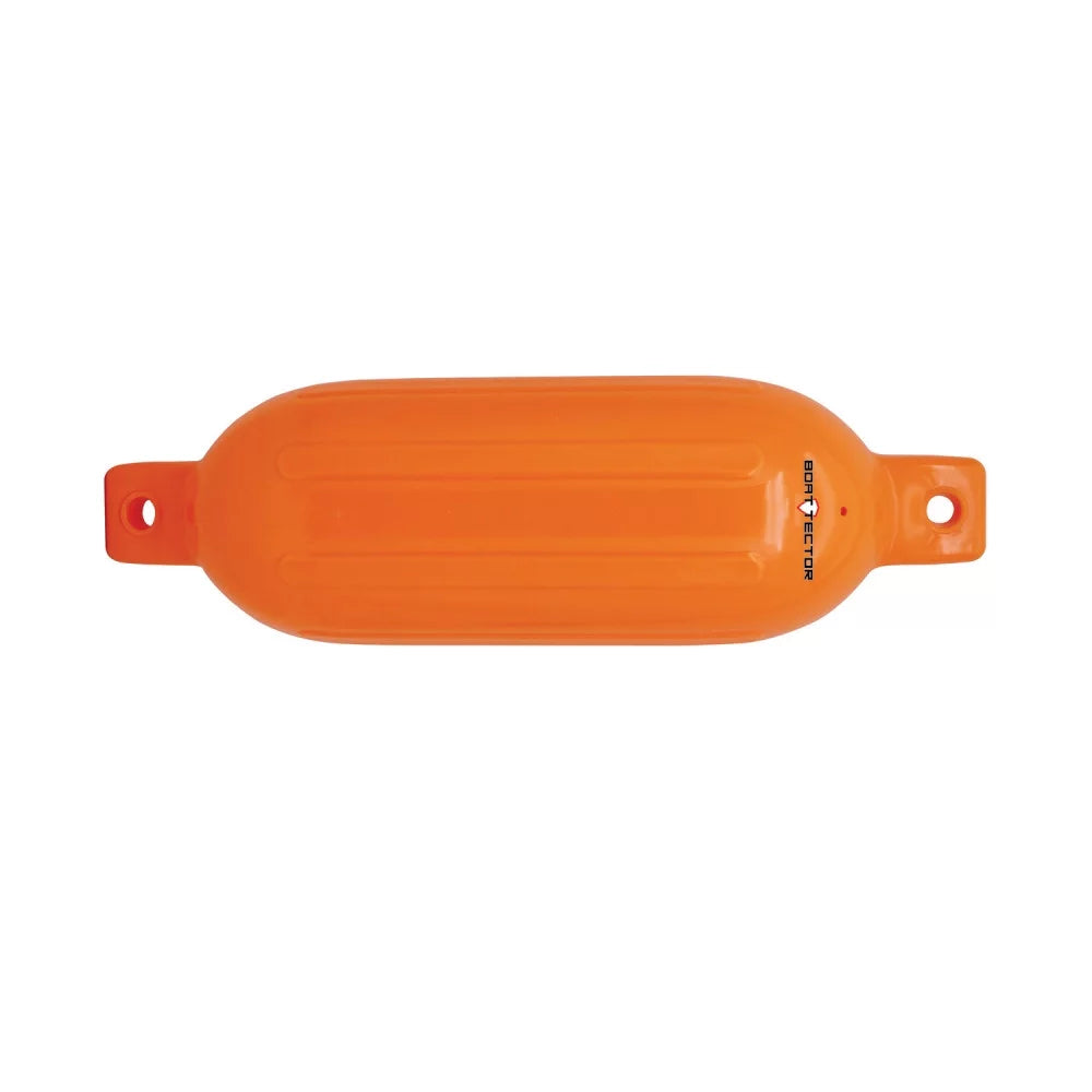 Extreme Max 3006.7581 Vessel Inflatable Fender Value 2-Pack - 4.5" x 16", Neon Orange