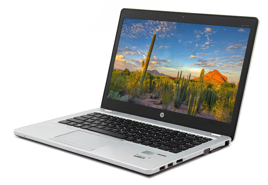 Restored HP EliteBook Folio 9470M 14" Intel Core i5-3437U 1.9GHz 16GB 320G SATA Windows 10 Professional (Refurbished)