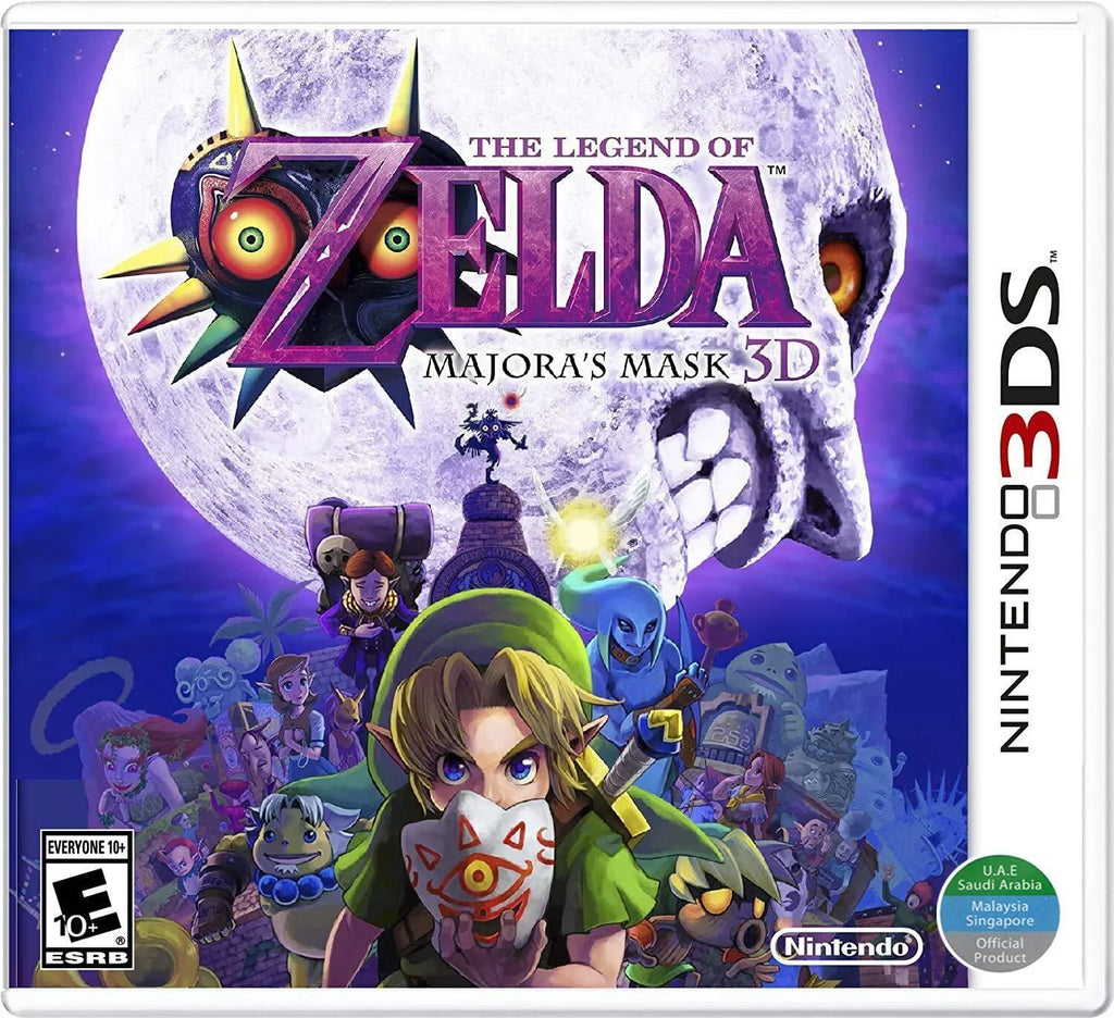 Brand New The Legend of Zelda Majora's Mask 3D Nintendo 3DS