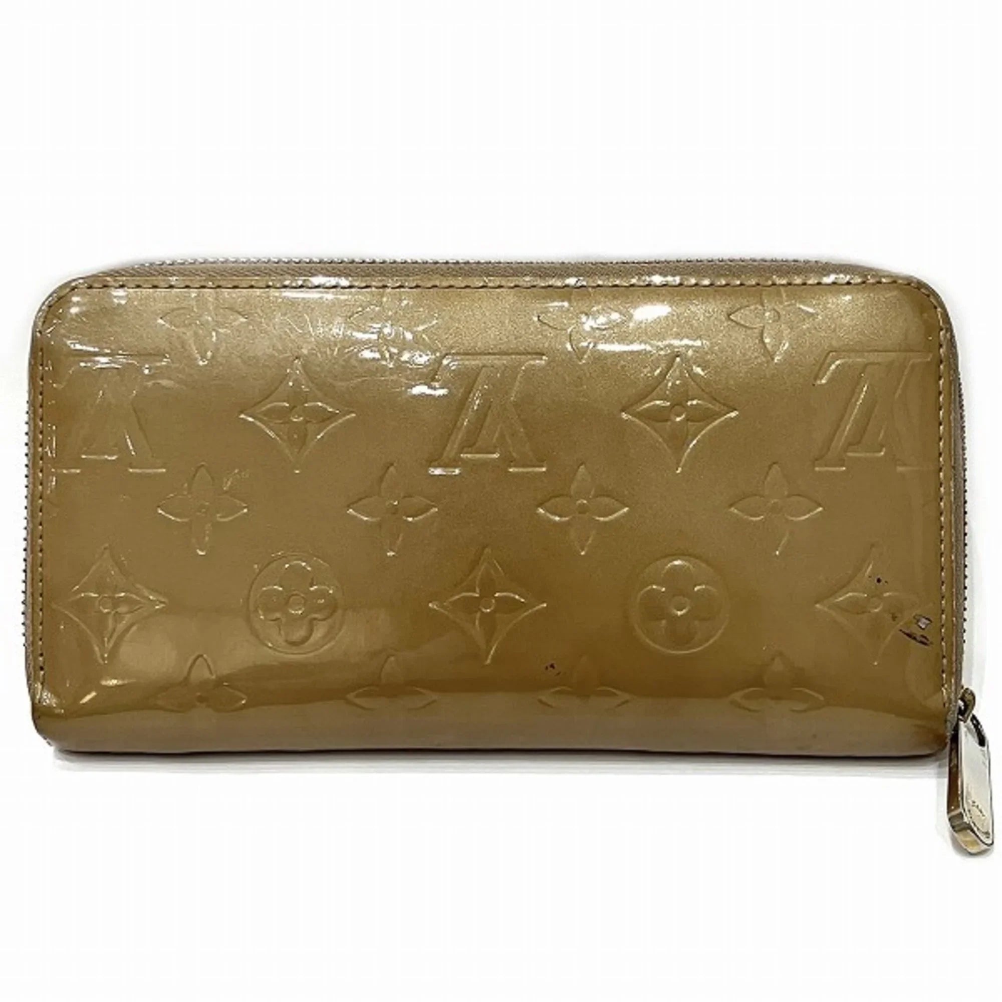 Pre-Owned Louis Vuitton Vernis M91470 Zippy Wallet Long Women's (Good)