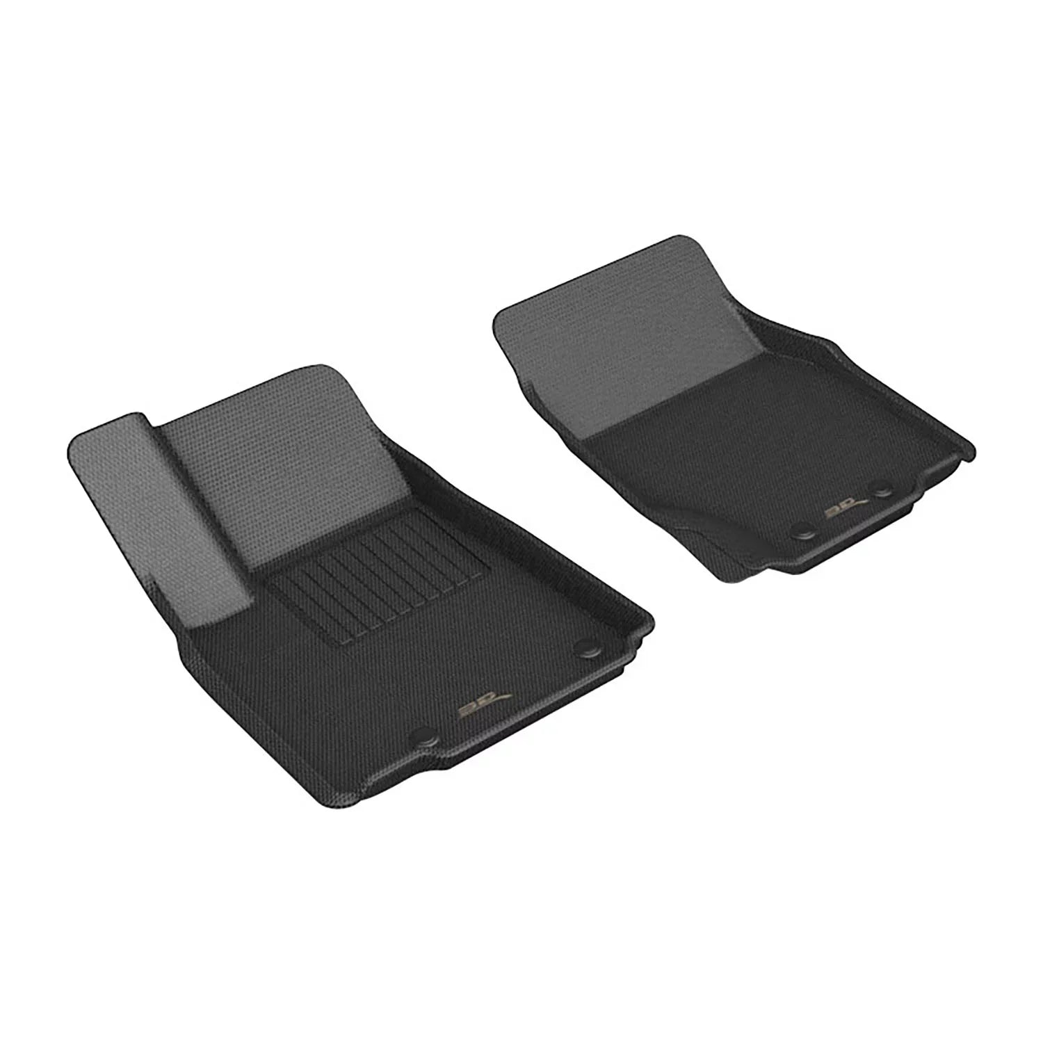 3D MAXpider KAGU Floor Mat (BLACK) Suitable with JEEP GRAND CHEROKEE L 2022-2024 - Front Row