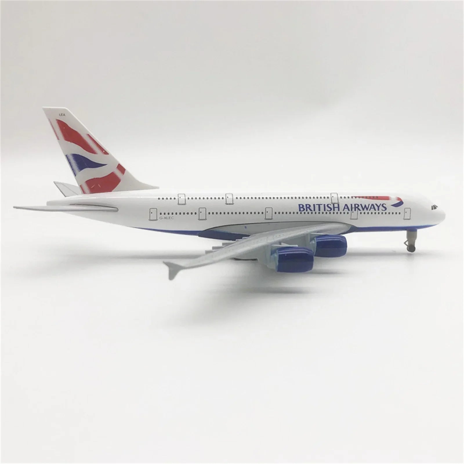 British Airways A380 Alloy Plane Model Retro and Elegant Decoration Aircraft Model Living Room or Display Room