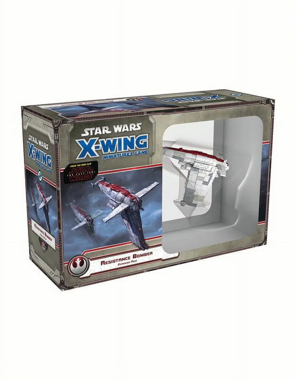 Star Wars: X-Wing - Resistance Bomber Expansion Pack, Ages 14 and up. From Asmodee